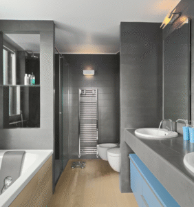 Luxe badkamer na complete badkamer renovatie Hengelo