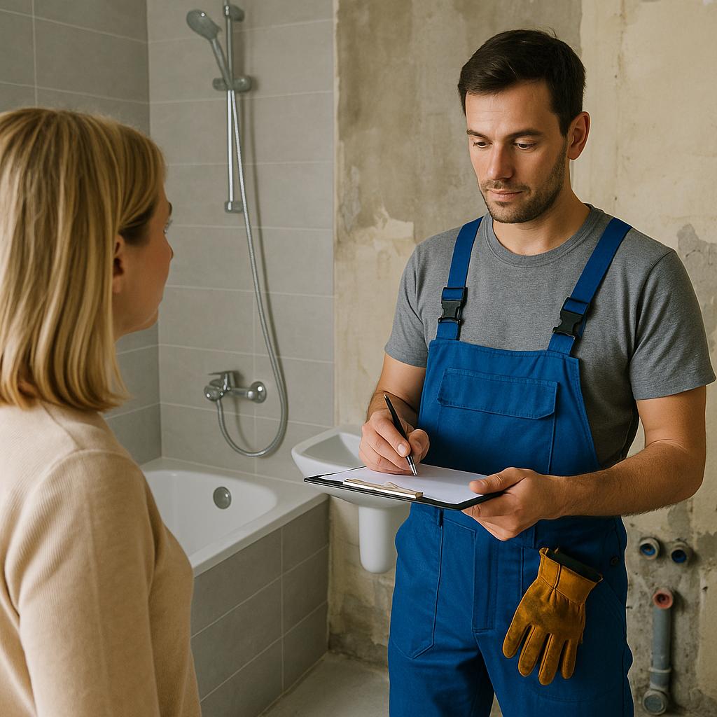 Aannemer badkamer vinden: Stappenplan, kosten en tips