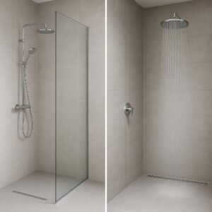 Verschil inloopdouche en regendouche: wat moet je kiezen?