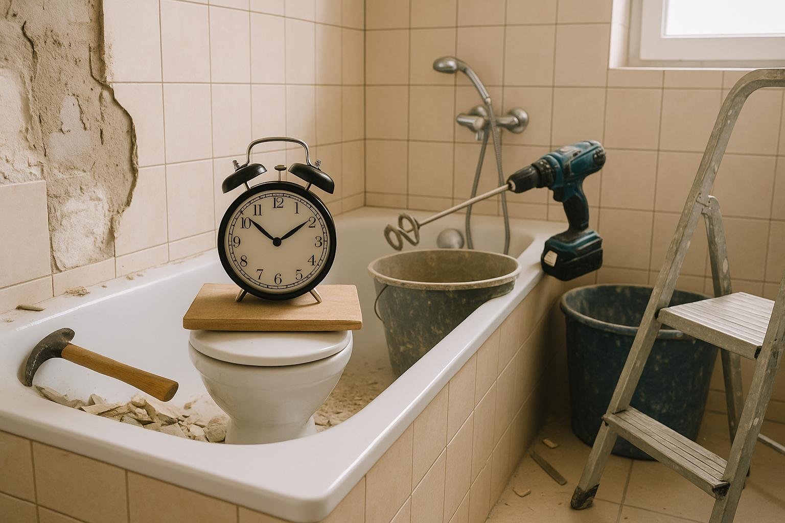 Hoe lang duurt een badkamer renovatie Enschede? Tijdlijn en tips