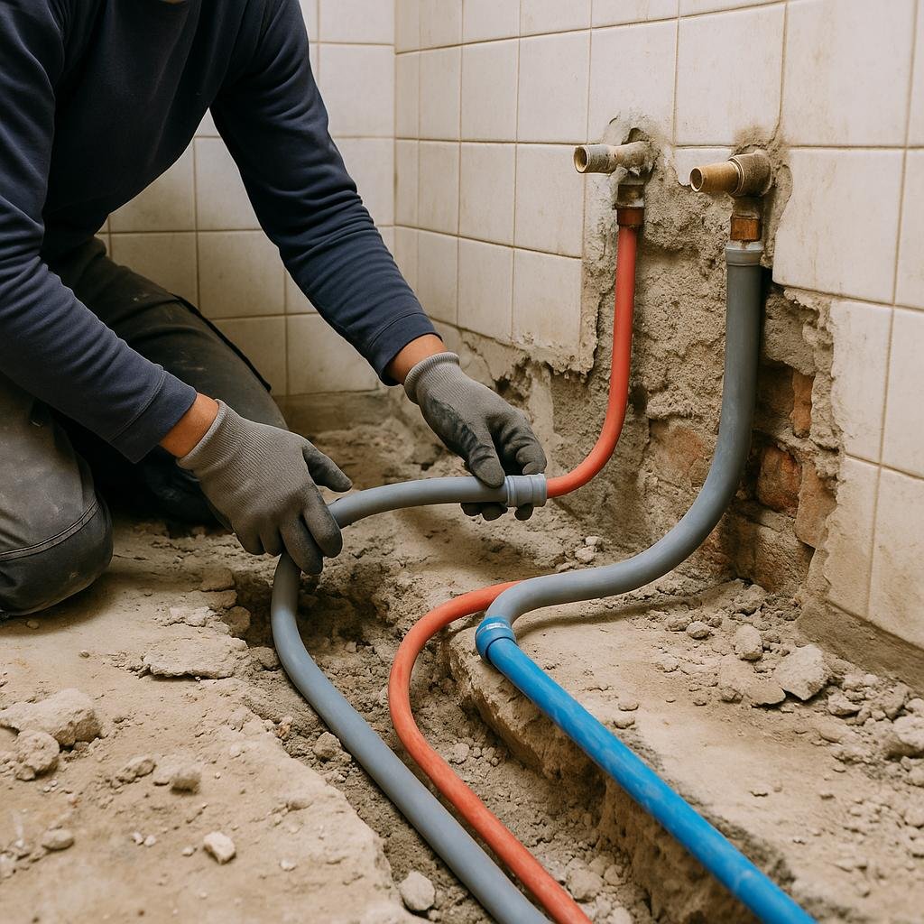 Leidingen verleggen badkamer Enschede: kosten en tips