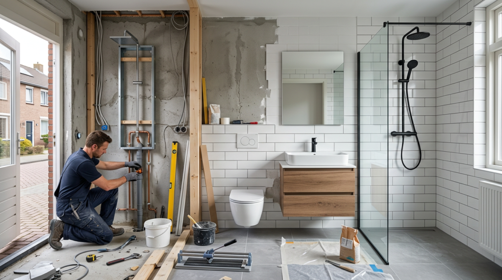 Het complete badkamer installatie proces: van planning tot perfectie in 2026