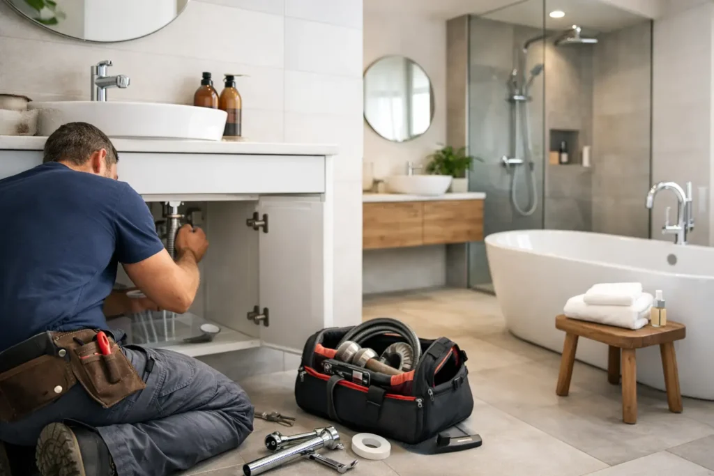 Loodgieter badkamer verbouwing: zo pak je het goed aan