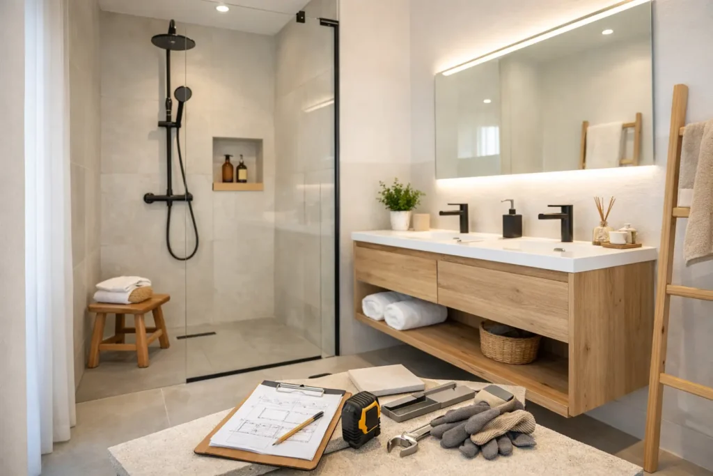 Badkamer renovatie stappenplan in Enschede