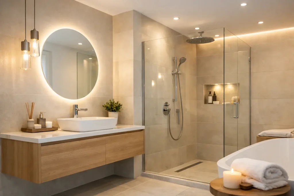 Badkamer verlichting kiezen: tips voor Borne