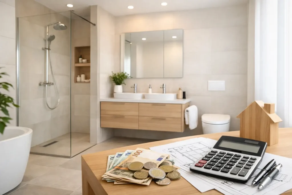 Badkamer prijs in Vriezenveen helder berekenen