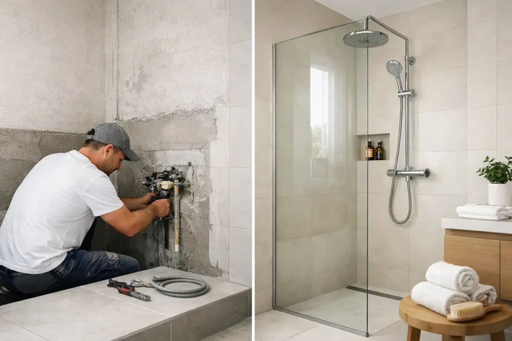 Douche vervangen in Borne zonder verrassingen