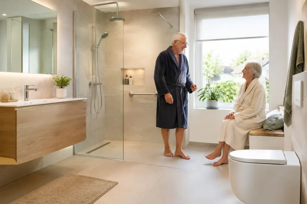 Welke badkamer past senioren in Diepenheim?