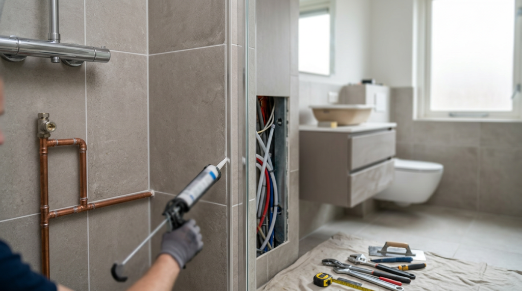 Welke werkzaamheden vallen onder badkamerinstallatie? 7 stappen